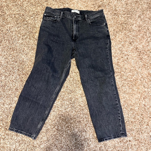 Abercrombie & Fitch Black Wash Jeans - Picture 1 of 2